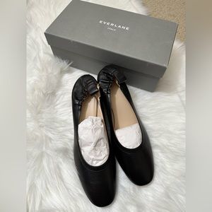 Everlane Italian Leather Day Heel Black 10